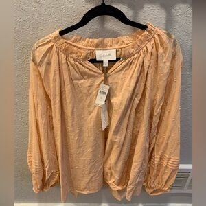 Cleobella, size 1x, long sleeve blouse